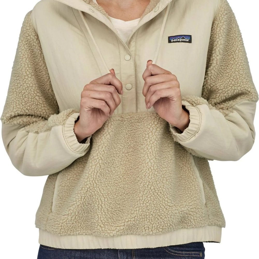 NWT Patagonia Women's Shelled Retro X Pullover Small Pelican